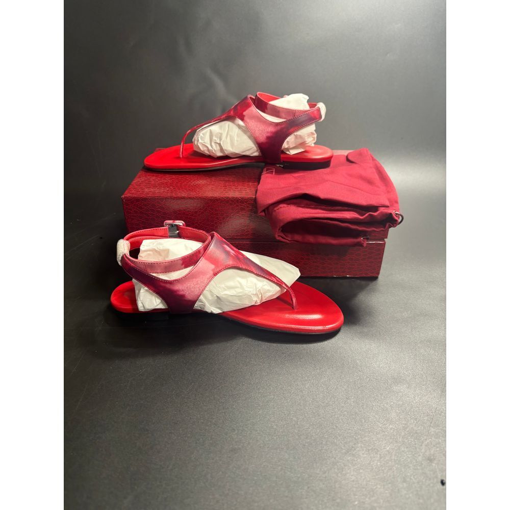 Tamara Mellon NIB Beshty 05 Nappa Redy Multi Sandals Size 36.5‎